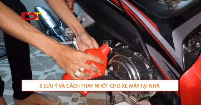 Cách Thay Nhớt Cho Xe Máy