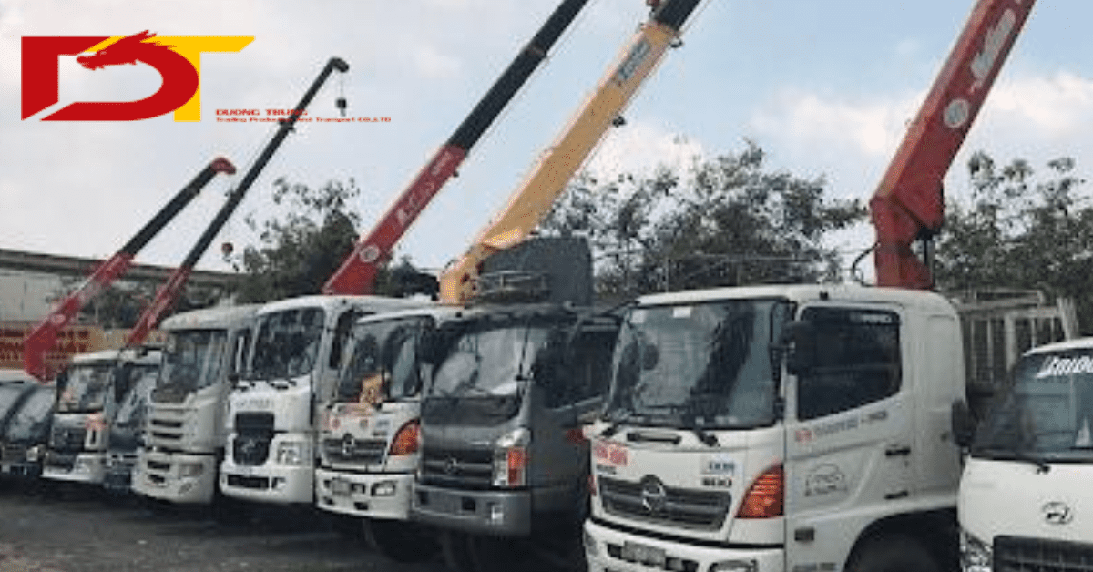 Các Loại Xe Cẩu Tự Hành Phổ Biến